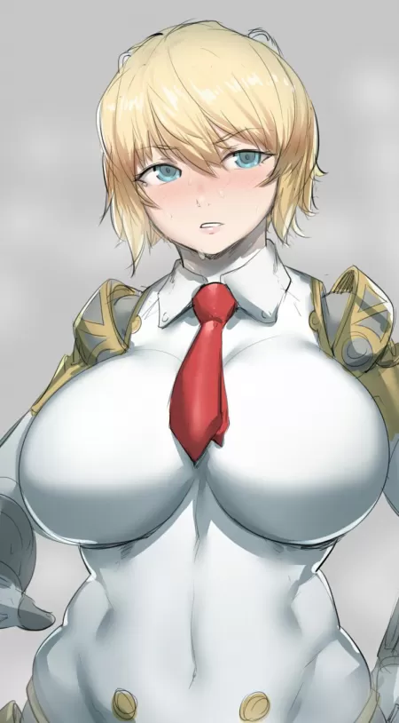 Aigis grew a new pair of big tits! by KingXenokai