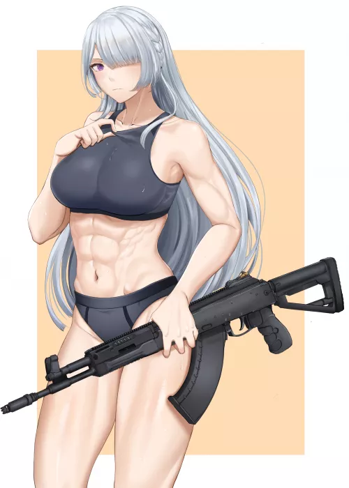 AK-15 [Girls' Frontline] by Amaterasuu69
