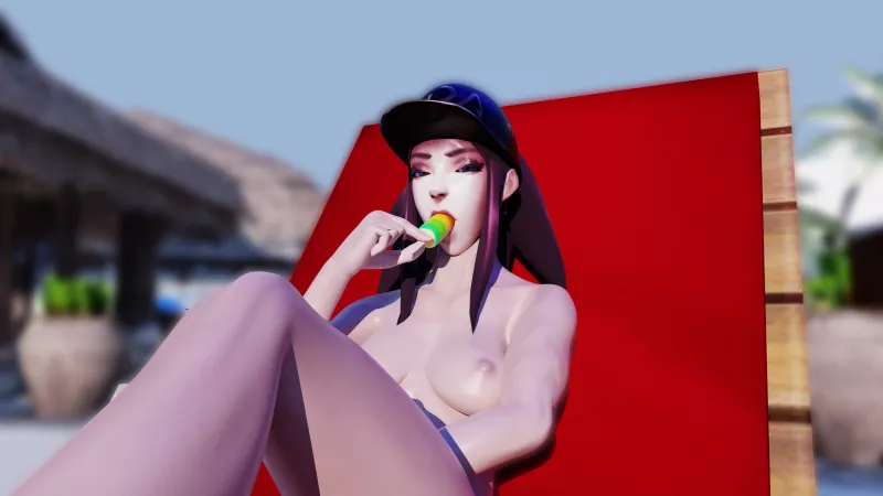 Akali chilling (SpiristNSFW) by SpiristNSFW