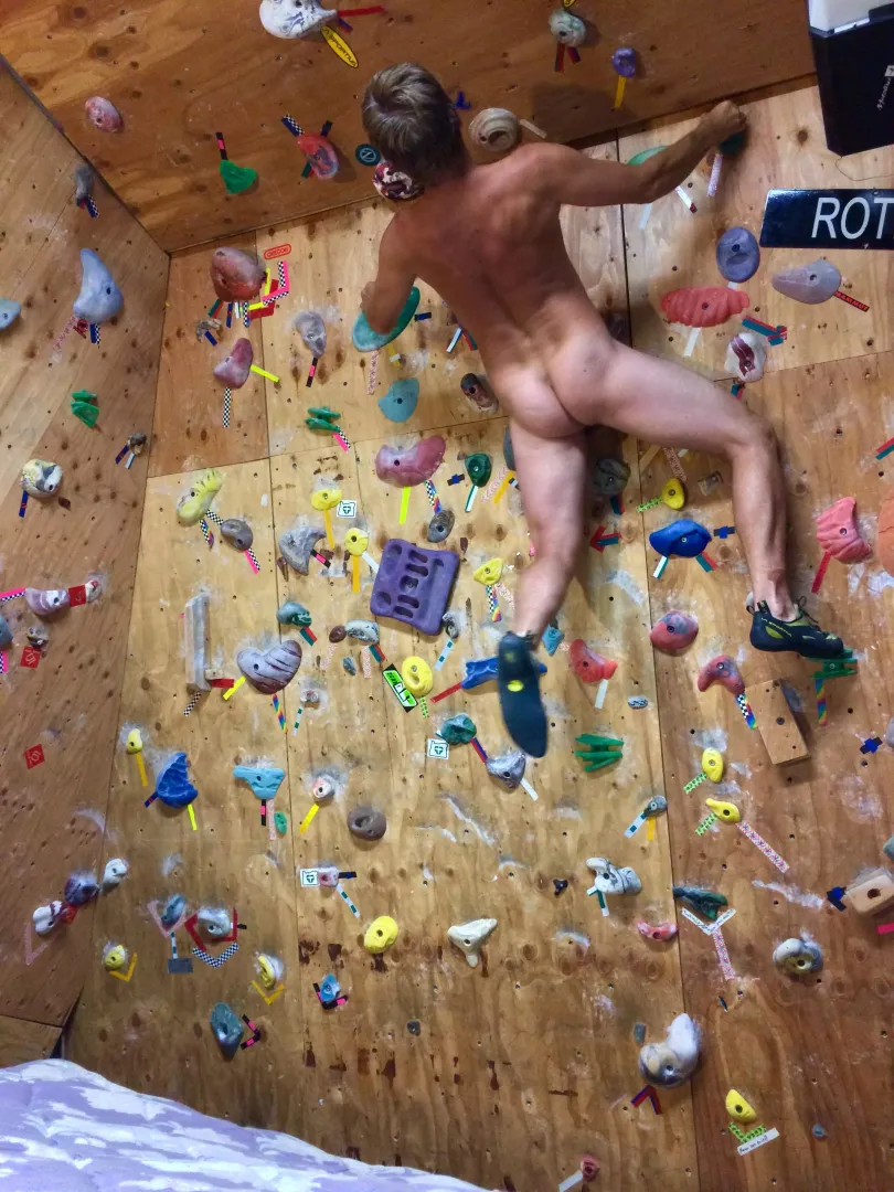 Alas, the home wall must finally come down after a decade. Fun times were had. Any Oregon climbers want to go for some naked ascents this summer?! Let's make the Smith Rock tourists stare even harder! posted by Anonemousse32