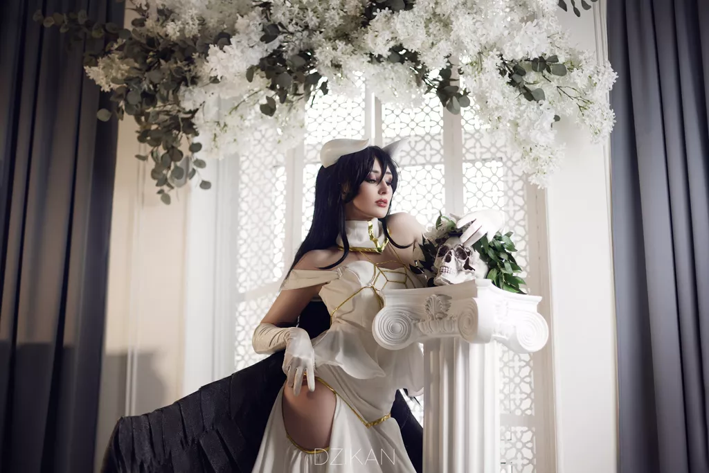 Albedo cosplay photoshoot by Dzikan (Overlord) posted by MaoDzikan