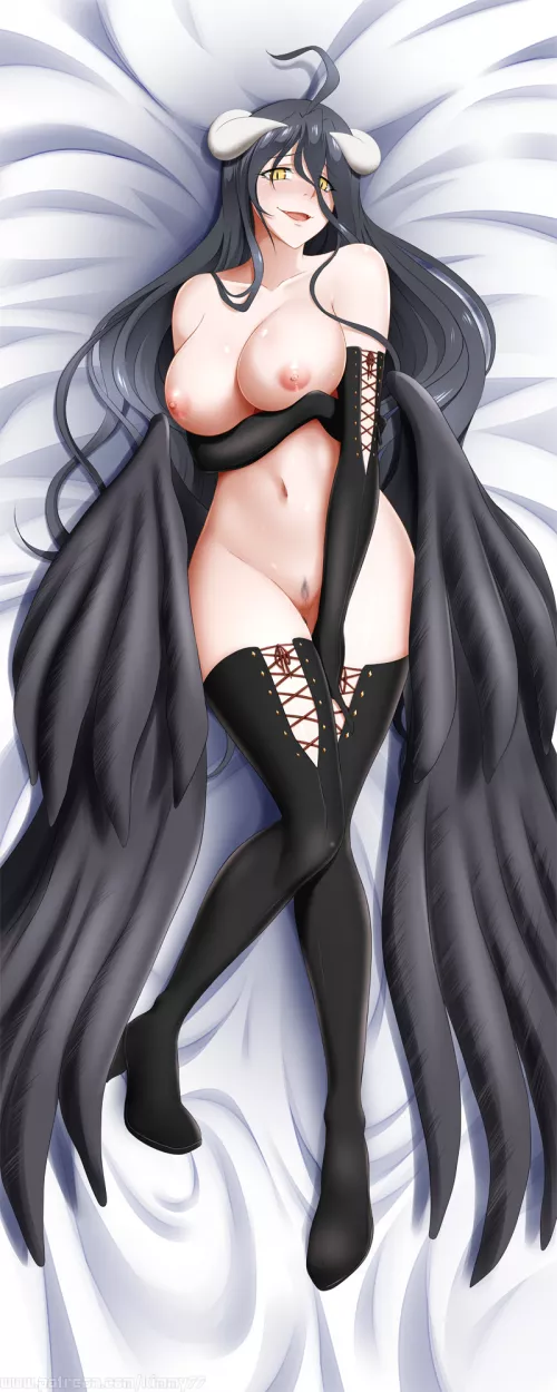 Albedo [Overlord] by CheetahSperm18