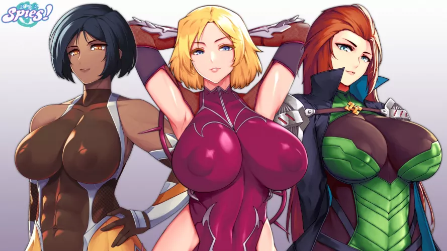 Alex, Clover & Sam [Totally Spies] (Nachtness) by oneoldgrumpywalrus
