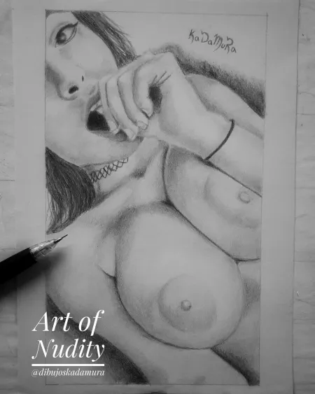 Alexa Pearl Pencil Drawing ❤✏ by KaDaMuRa_