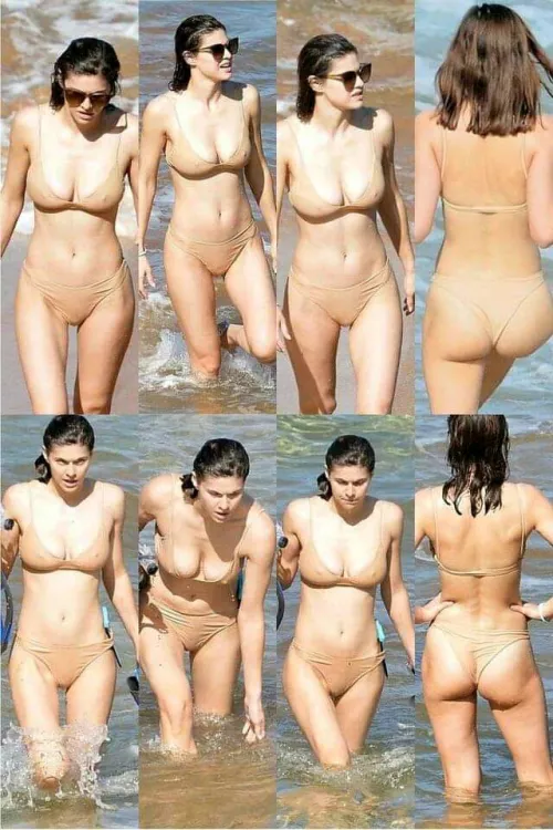 Alexandra daddario's diamond hard nipples by shesinmyhometown