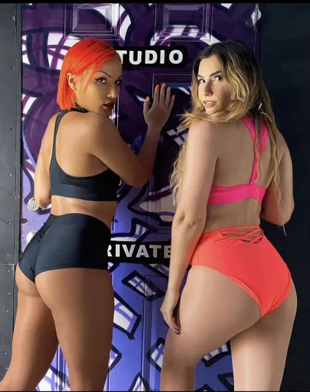 Alicia and Salina by ChittyBitty