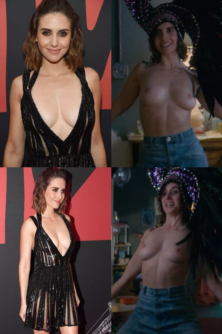 Alison Brie as she was meant to be seen posted by cor0094