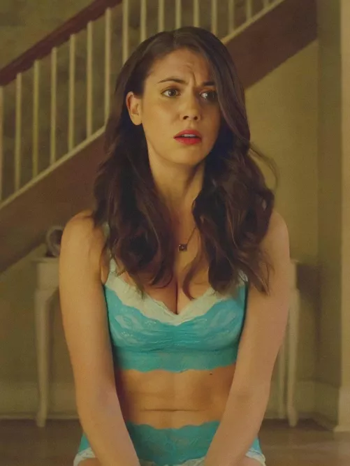 Alison Brie with another deposit in my spank bank by Faptain_American