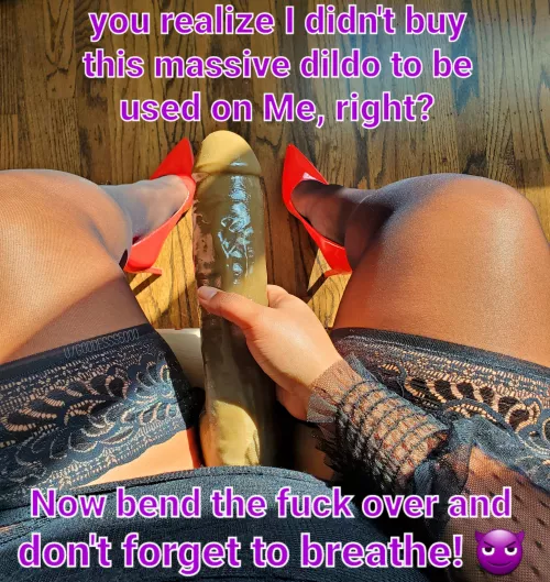 All 12 inches just for you! 😈 by Goddesss5000