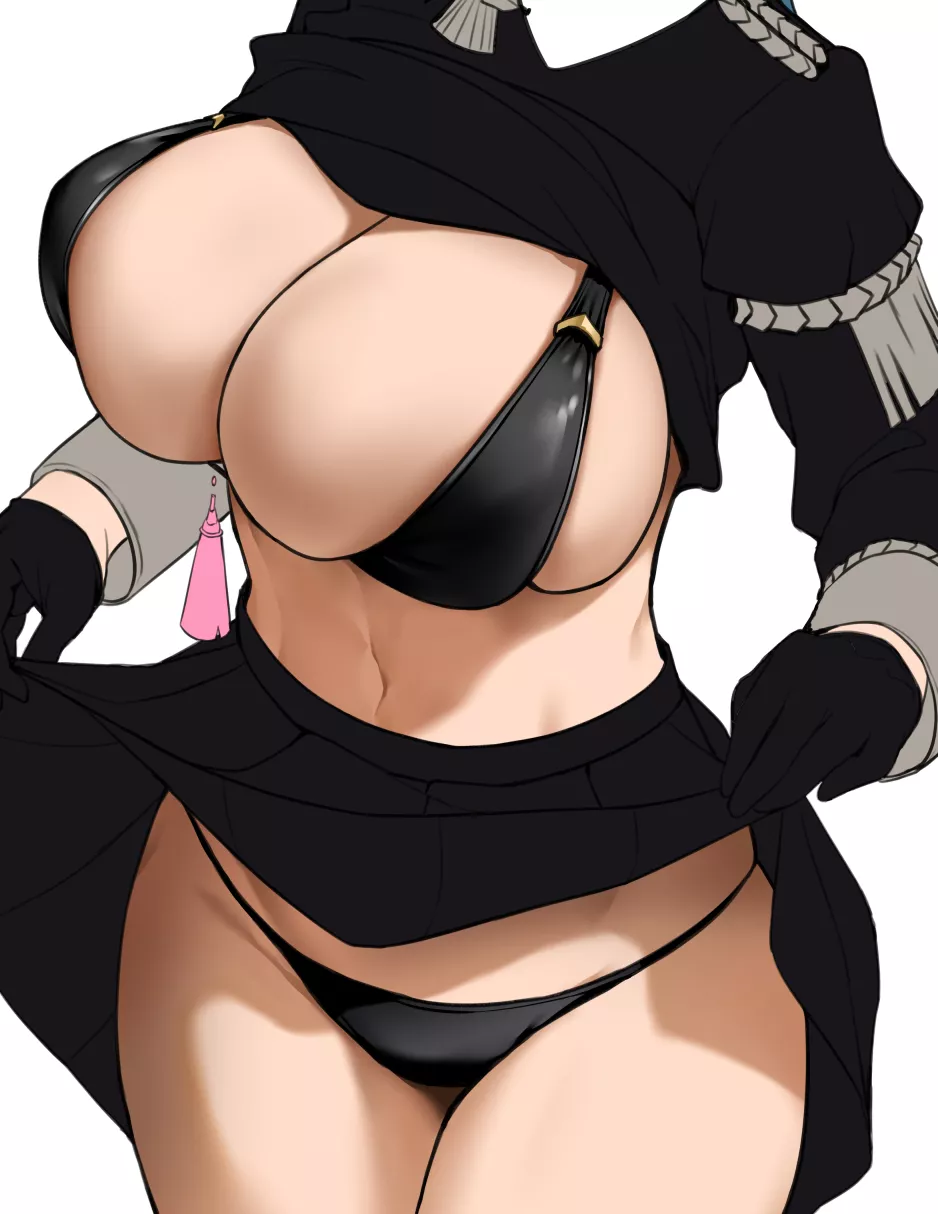 All black posted by Henthigh_Senpai