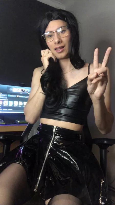 All black outfit 🥰🥰 by TS_Princess_Philly