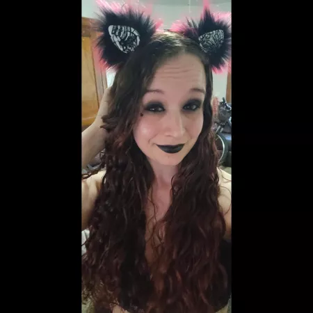 All dolled up to go to a show last weekend. Kritter Klip ears are my go to for everything. by Jaycat11