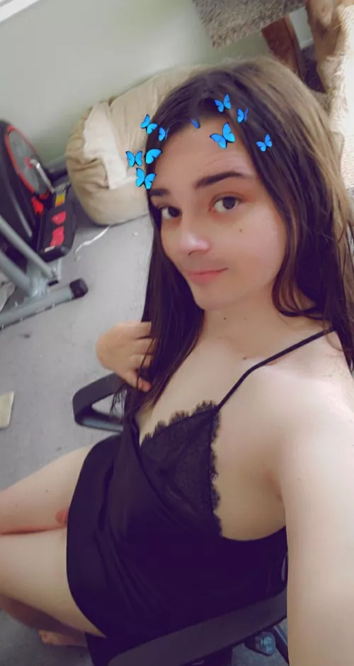 All dressed up and no one to fuck 🥺 by transgirlfunacc