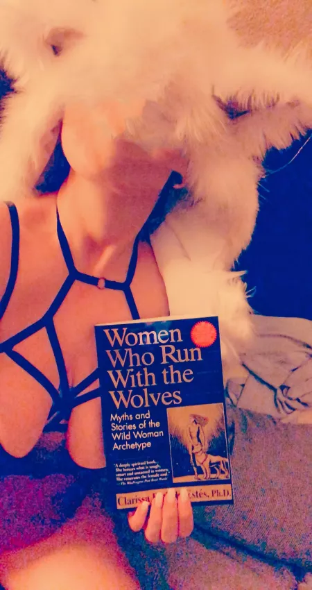 all dressed up for book club 🐺 by [deleted]