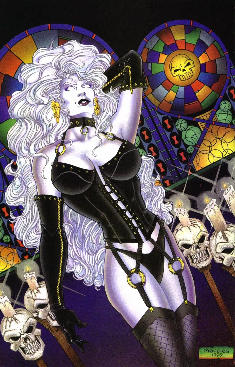 All in black [Lady Death in Lingerie #1] posted by sabhall12