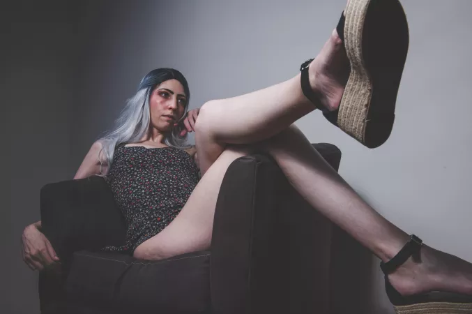 All legs and ready to play 😊😊 [f] by psychoticegirl