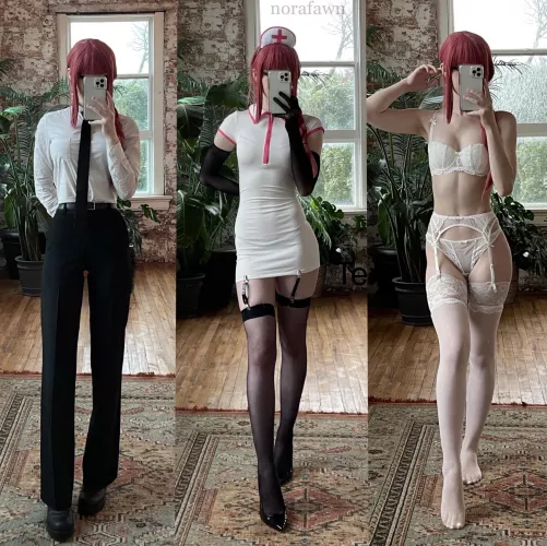 All Makima Versions - NoraFawn by norafawn