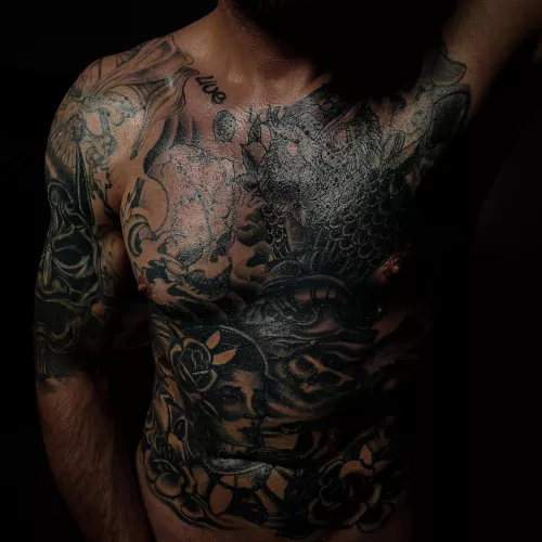 All oiled up 👀 by itsthedevildick