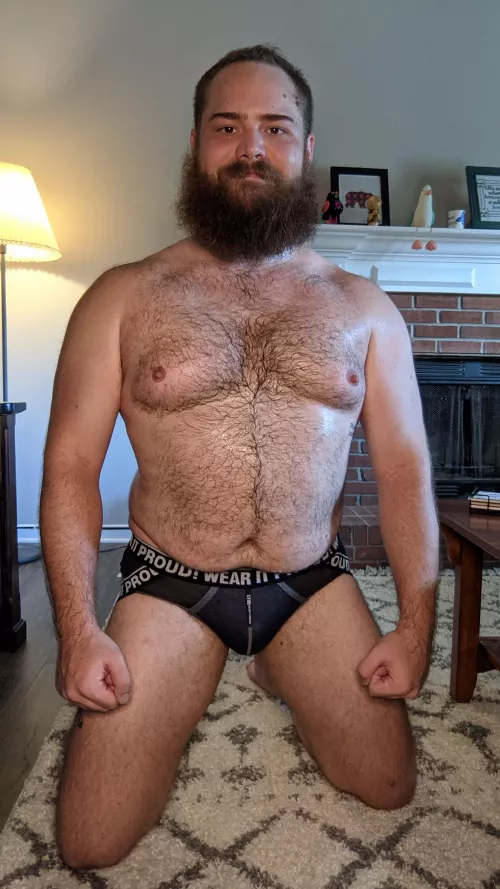 All sweaty after a run by cousteausCredence