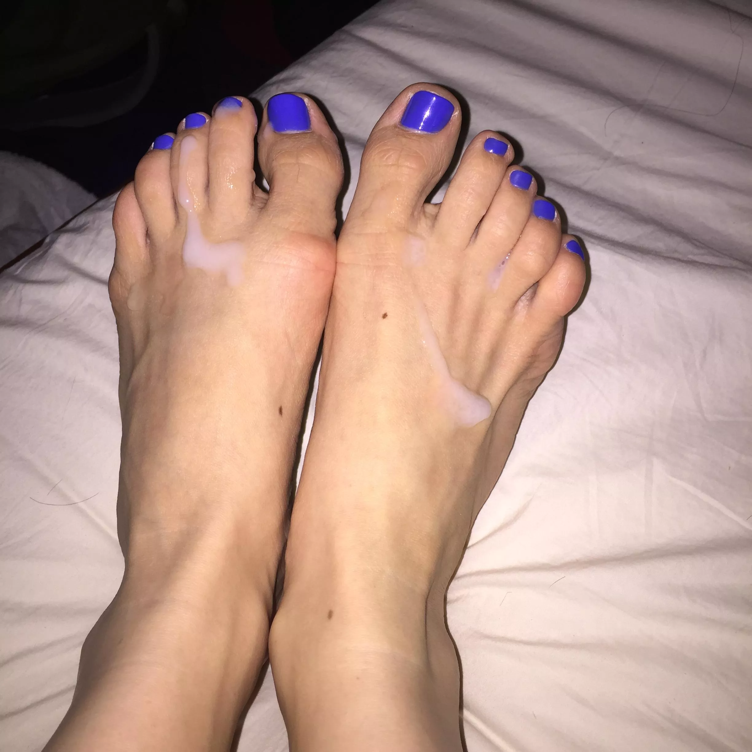 All thats missing for fourth of july is the red! posted by pizza__slut