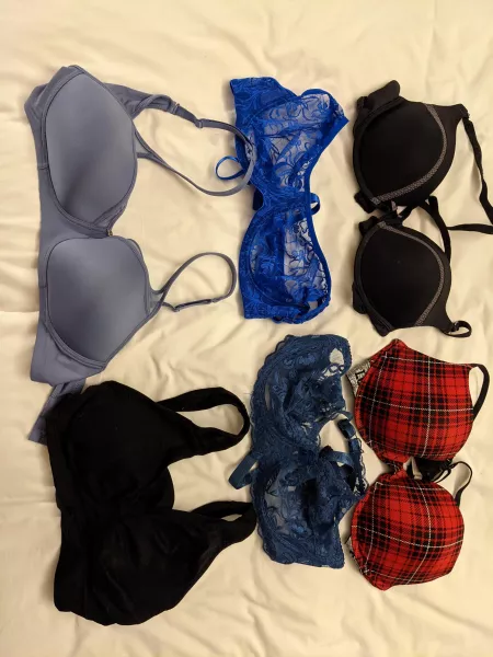 All the bras I brought with me on this trip. by BillLastVT