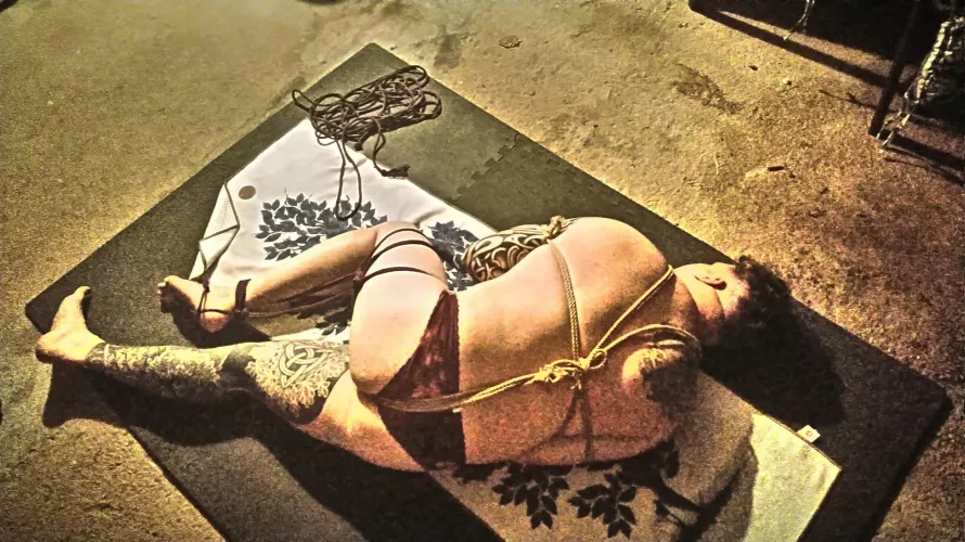 All tied up 😁 by lionsubpride