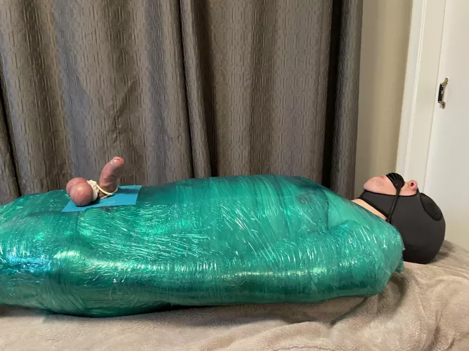 All wrapped up and nowhere to go by Guelahbursitis