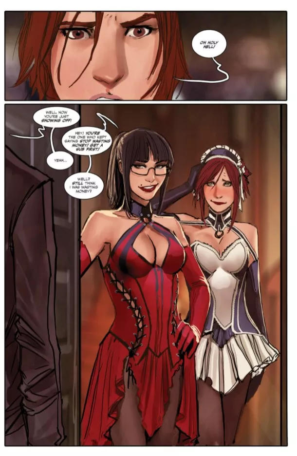 Ally and Lisa's Costume [Sunstone Vol. 3] posted by lordhater1
