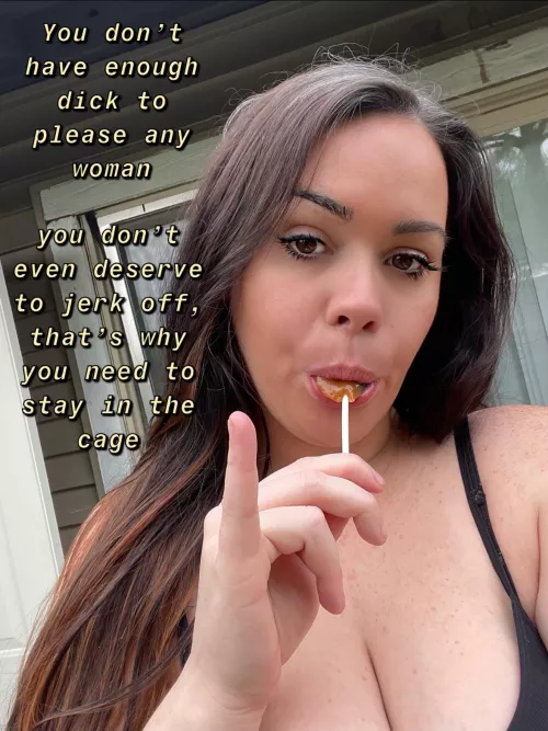 almost a week of locktober complete, don’t think I’ll have mercy on you for even a day 😈 by mrshumiliation