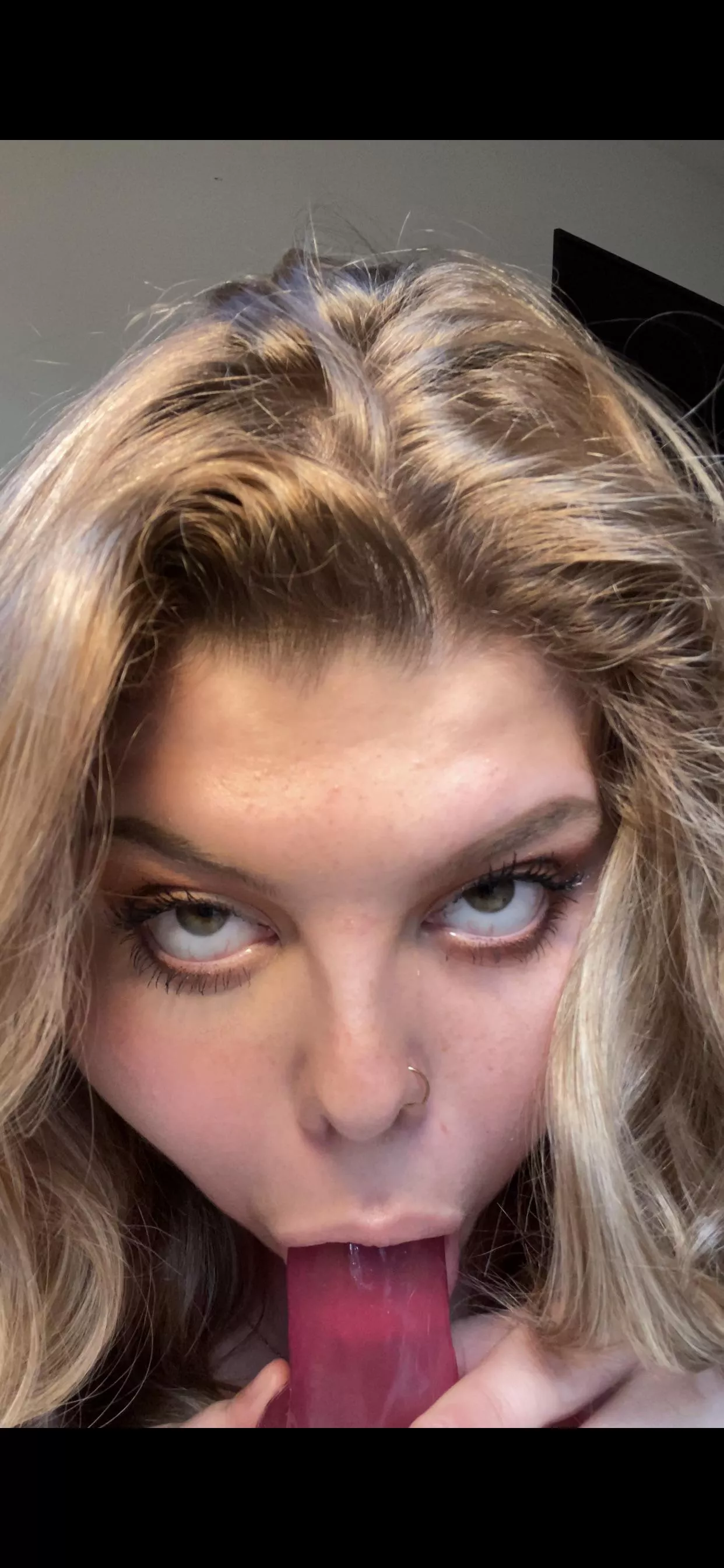 almost all the way down on this dildo 😋 posted by Remarkable_Action288