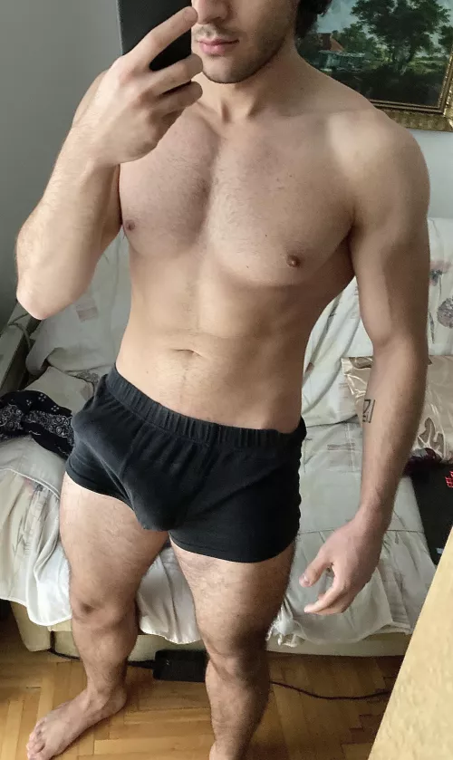 Almost got caught by my roommates while taking this by verysaddumbdude