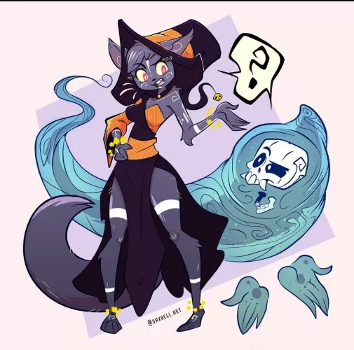 Alse bickering with her Patron by me by Goblynoid