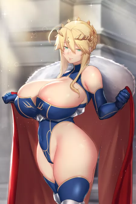 Altria Lewd Body Leotard Throwing Away Their Coat (Aster Crowley) [Fate] by sequence_string