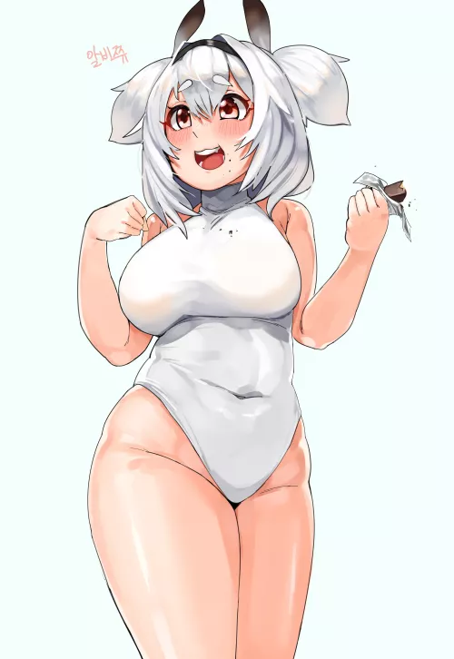 Alvis Eating Chocolate And Being Cute (Torpedo) [Last Origin] by sequence_string