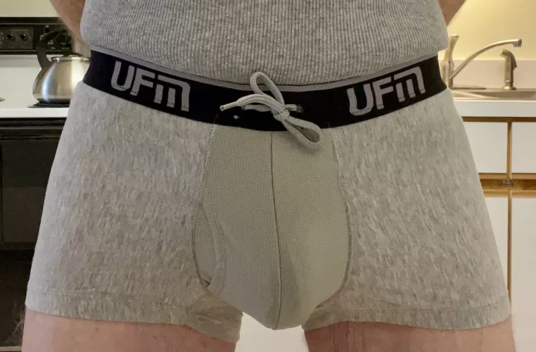 Always Been A Briefs Guy, But I Think These Trunks Look Pretty Good On Me. You? by shyishguyish