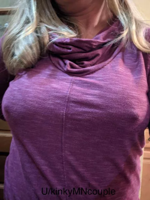 Always braless after work. by kinkyMNcouple