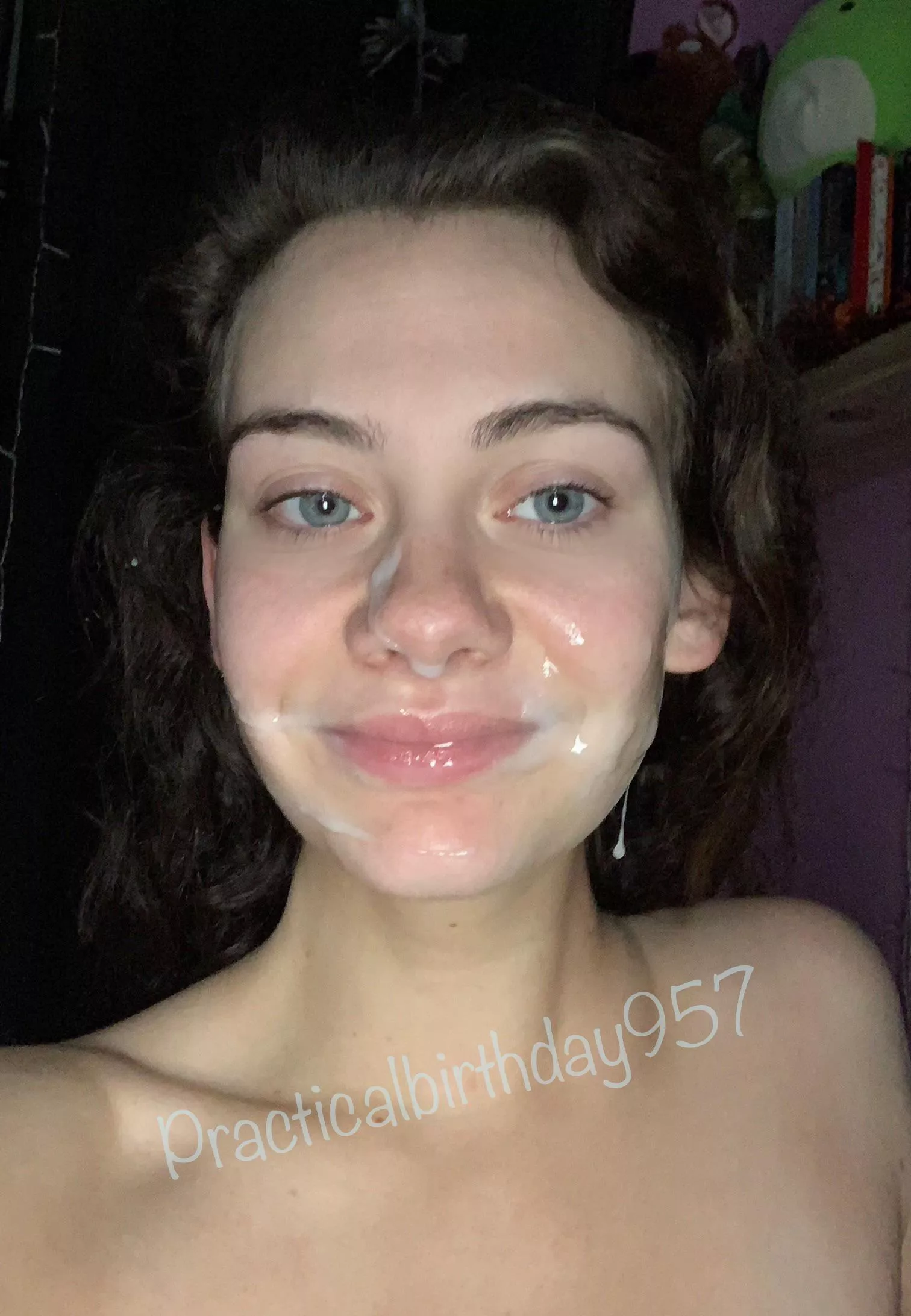 Always cum covered and smiling! posted by PracticalBirthday957