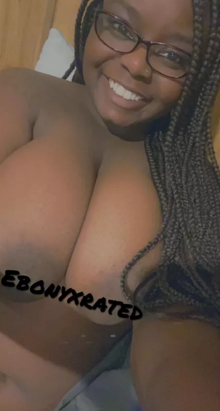 Always happy when I get to show off my tits☺️ by ebonyxrated