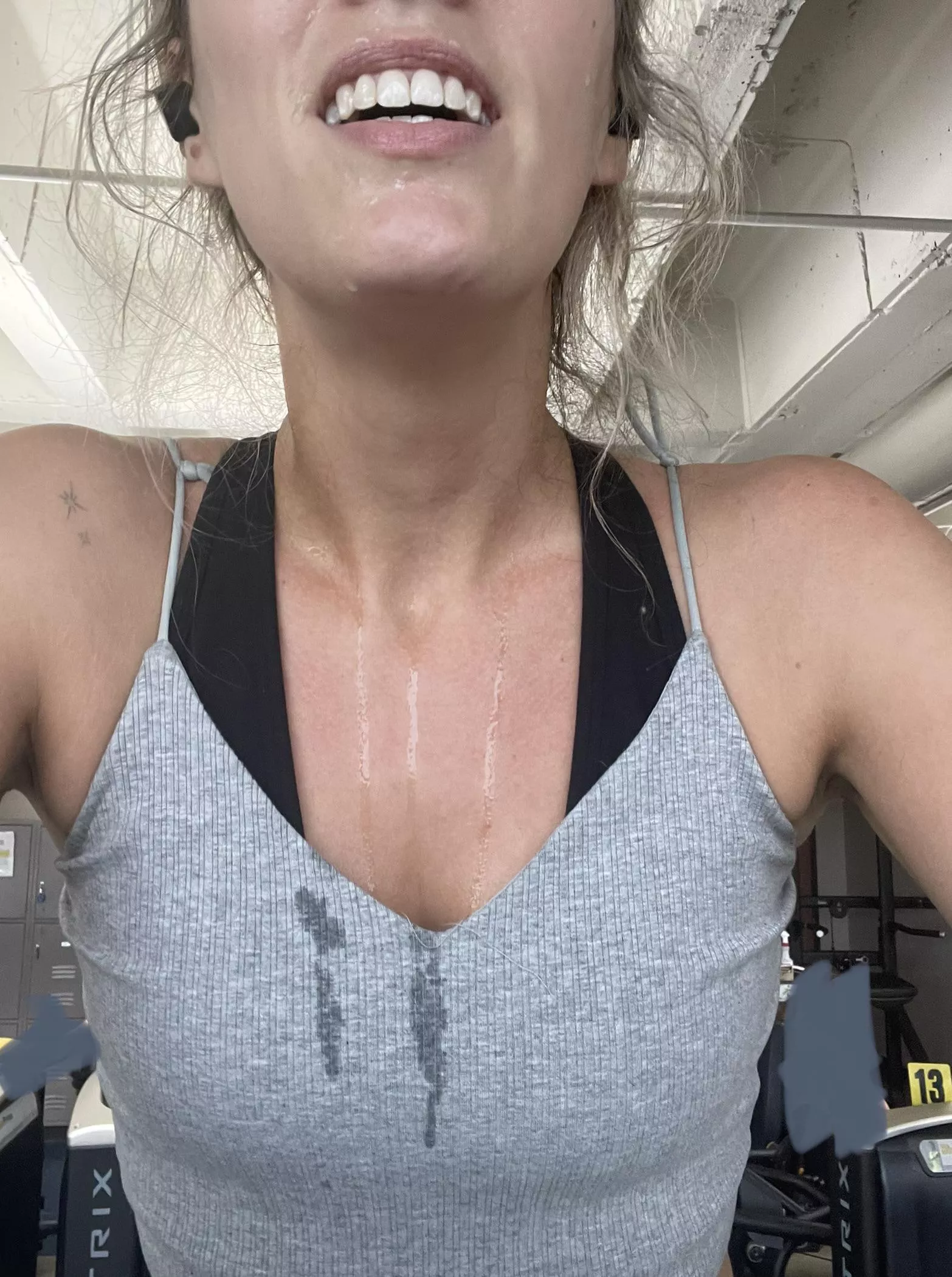 Always happy when I’m this sweaty posted by alexandra_ivers