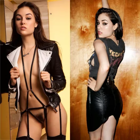 Always looks good in leather by Accountnumber2part3