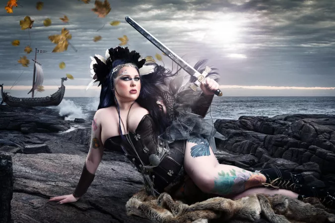 Always ready for a fight [self] by Miss_Domme