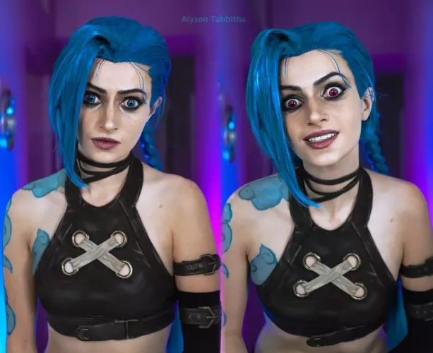 Alyson Tabbitha as Jinx by zarp23