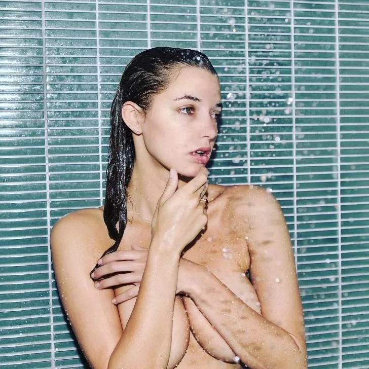 Alyssa in the Shower posted by BeetLover322