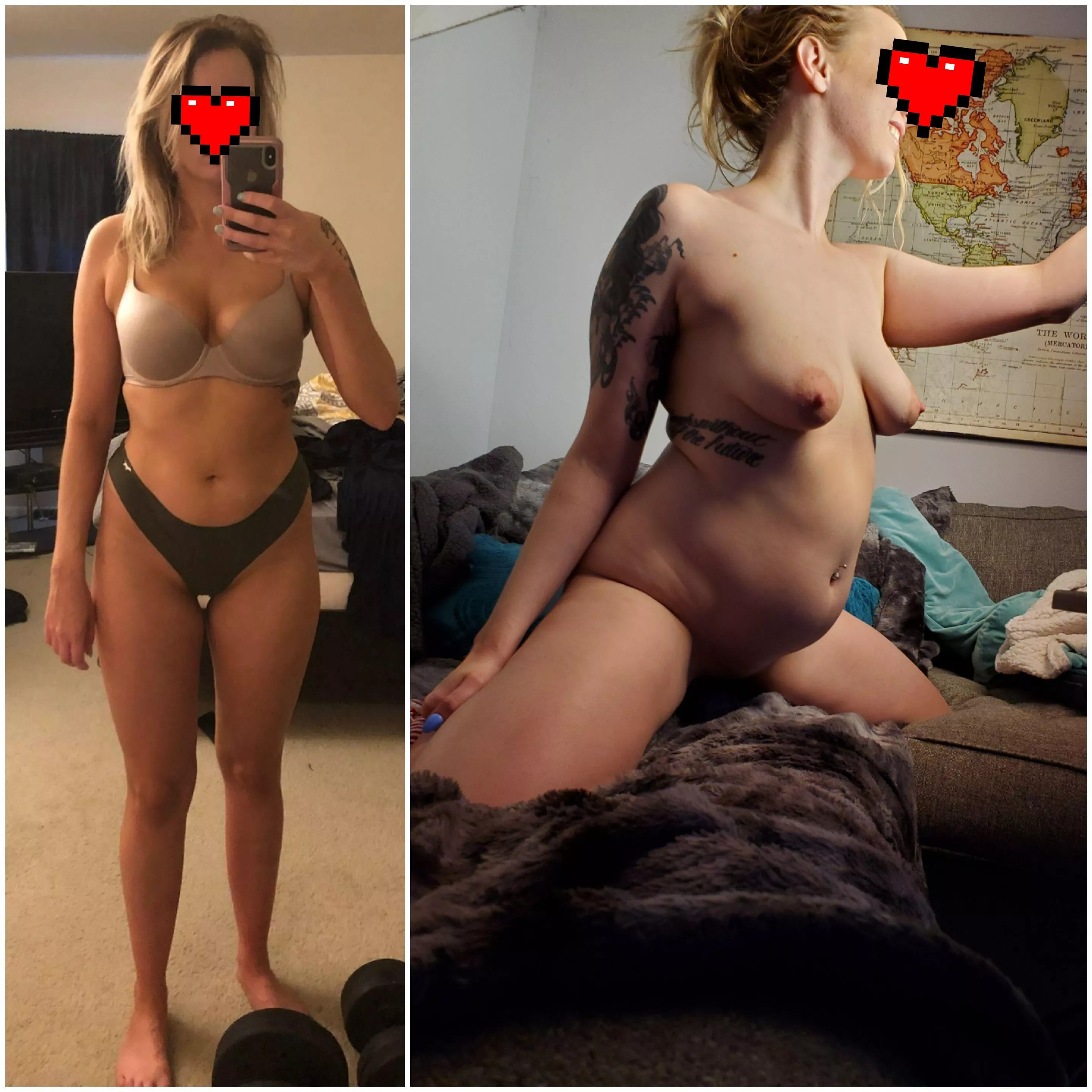 Am I bigger? 😘😘😘 What will I look like in 6 months? 🤤😜 posted by [deleted]