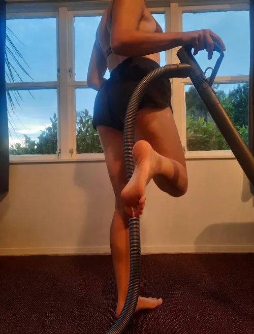 Am I the only one who vaccums like this?! by Annmariegeorgia