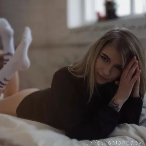 Am I welcome here? 🤗🥰😘 by Yoursatanbaby