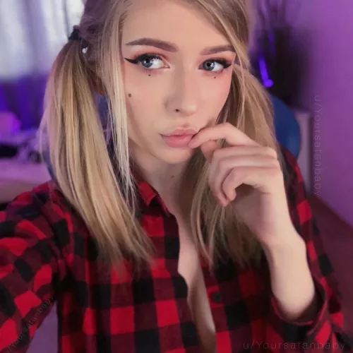 Am I your fantasy? 🥺👉👈 by Yoursatanbaby