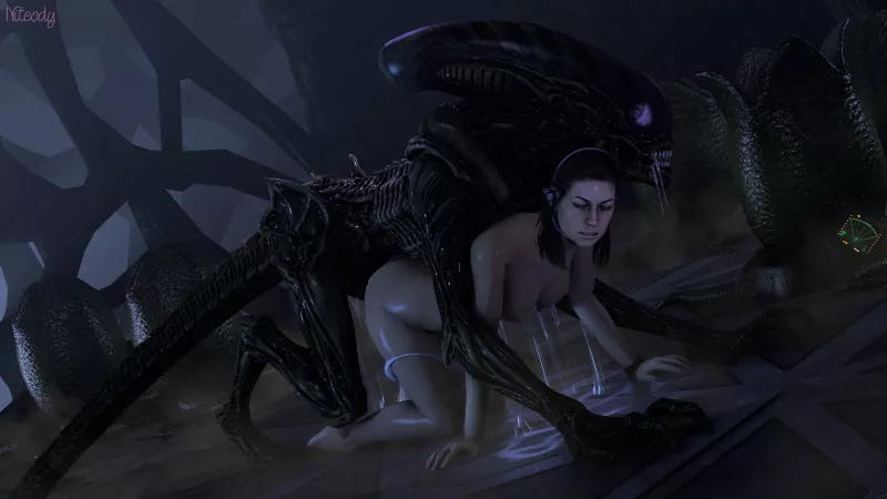 Amanda Ripley learns how to survive the hive (Niteody) [Alien] by Niteody