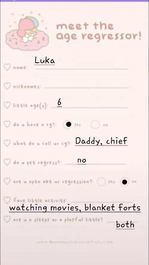 An about me thingy by Daddyslilragemonster