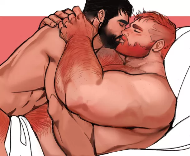 An after Christmas kiss by AlbertMendez442